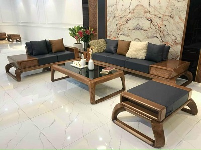 20+ mẫu sofa chữ L gỗ sồi đẹp - giá rẻ - hiện đại