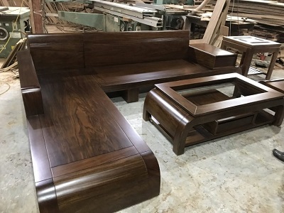 20+ mẫu sofa chữ L gỗ sồi đẹp - giá rẻ - hiện đại